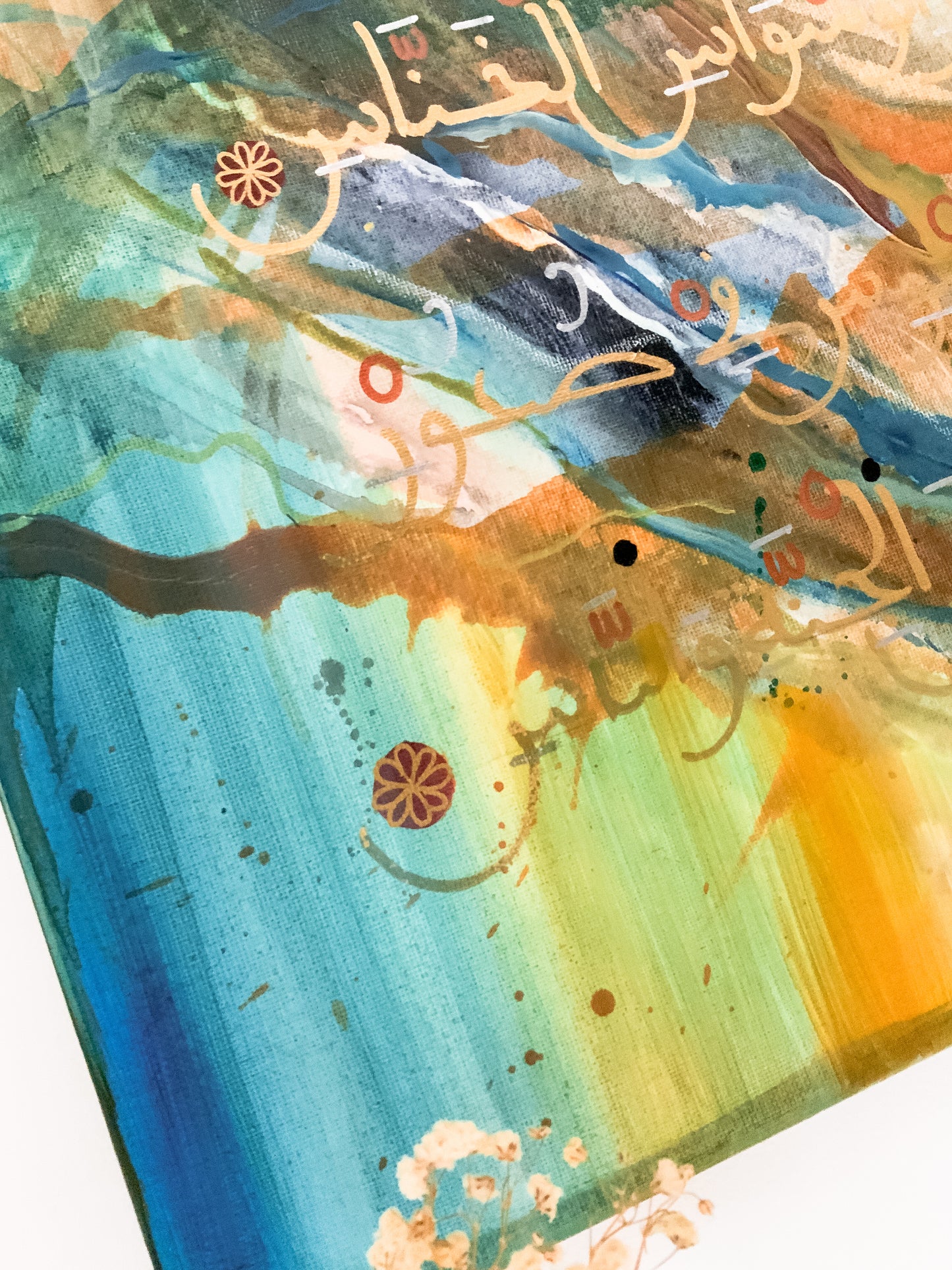 Symbols of Resistance: "A search for Refuge" Diptych of 18 x 24 each