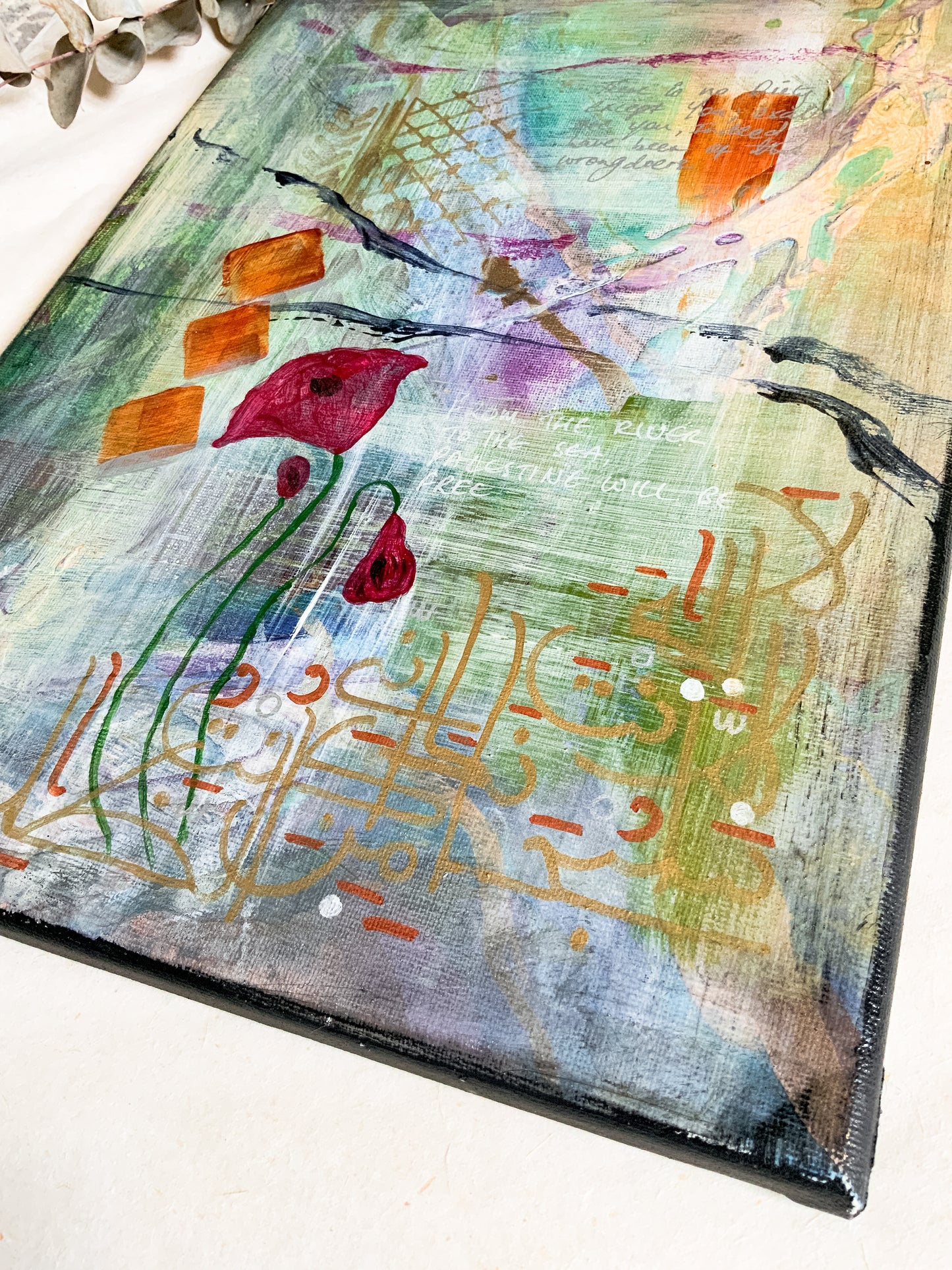 Symbols of Resistance: "Total Submission" 12 x 16
