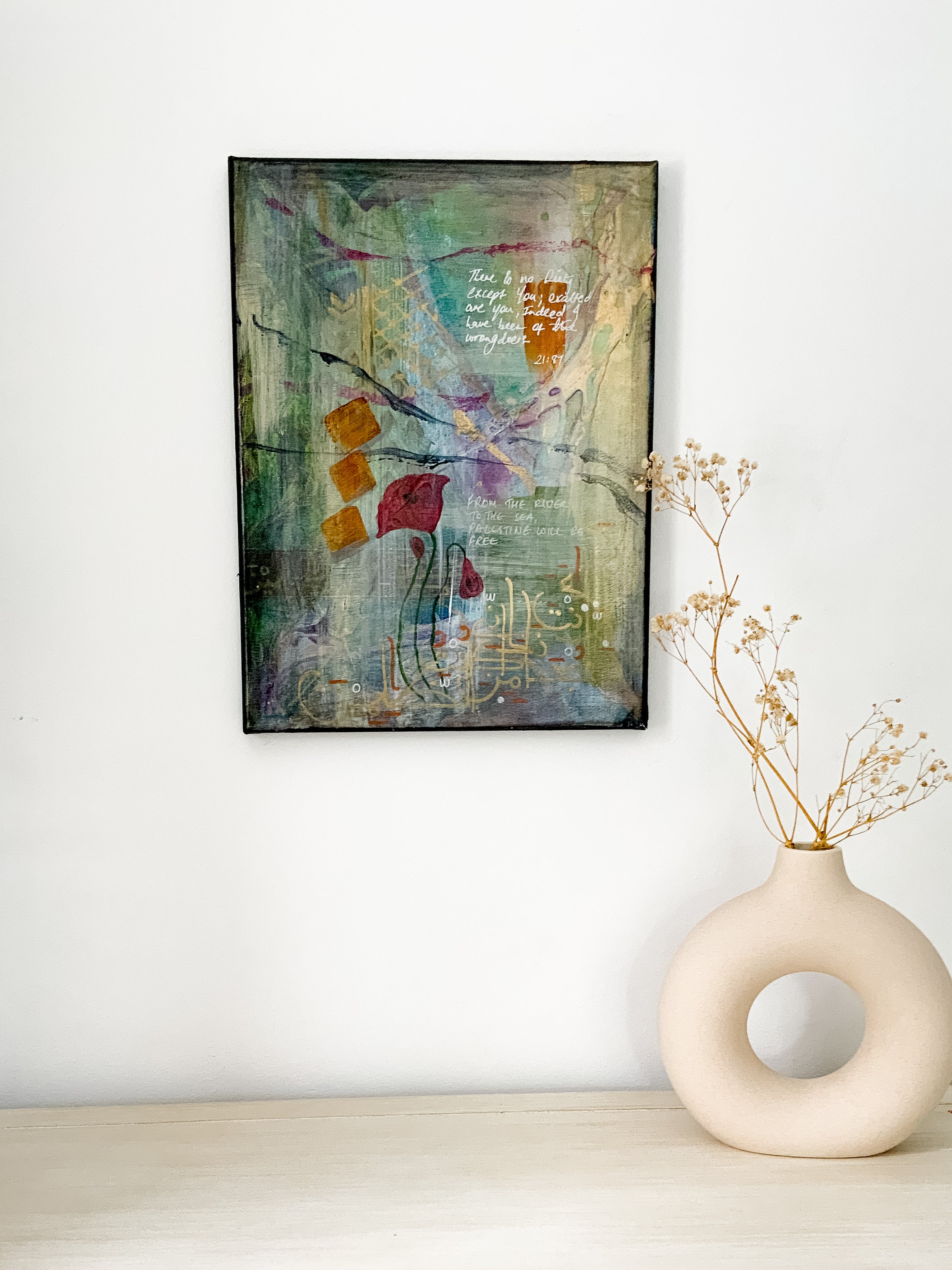 Symbols of Resistance: "Total Submission" 12 x 16