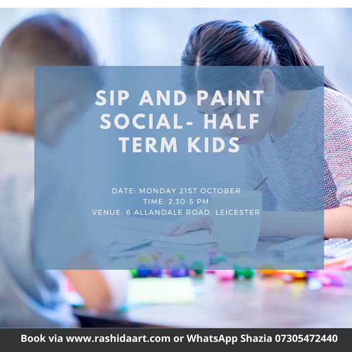 Half term Sip and Paint