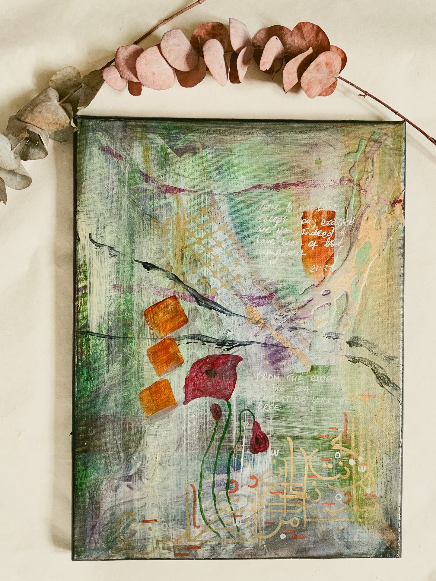 Symbols of Resistance: "Total Submission" 12 x 16
