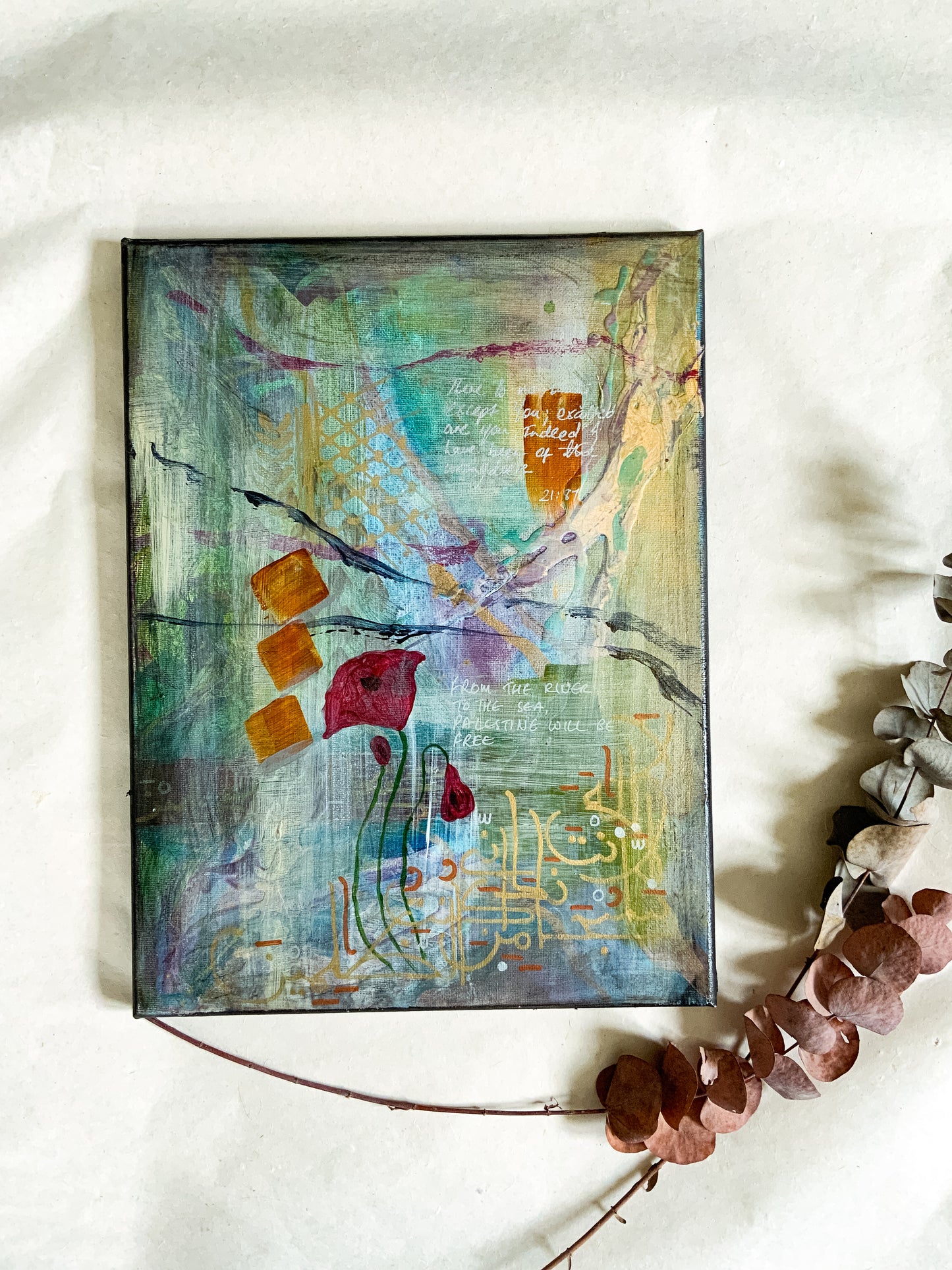 Symbols of Resistance: "Total Submission" 12 x 16