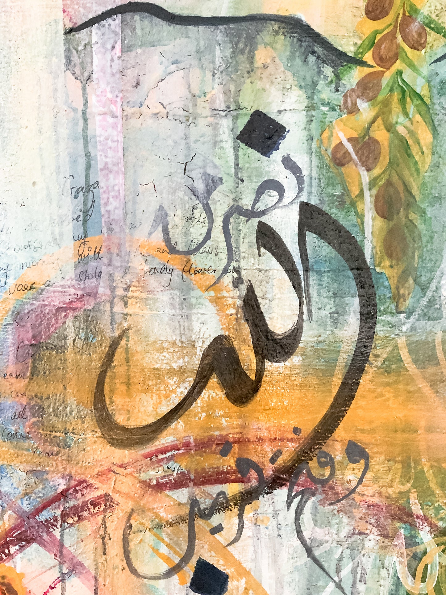 Symbols of Resistance: “I am Near” 40 x 60