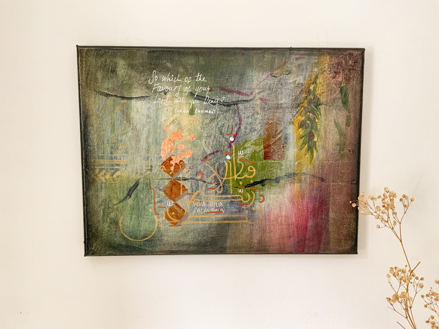 Symbols of Resistance: "In Gratitude to you" 12 x 16