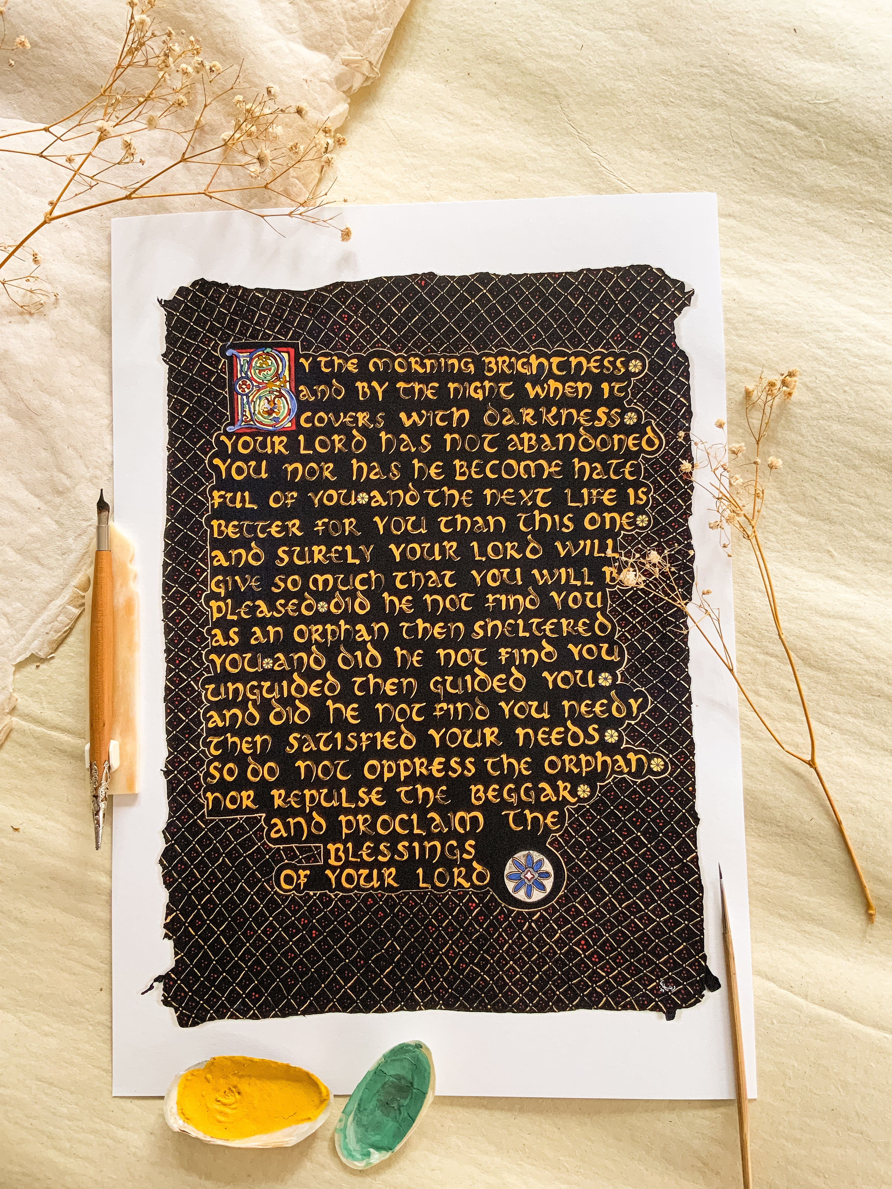 Guided by His Light, Fine Art Print