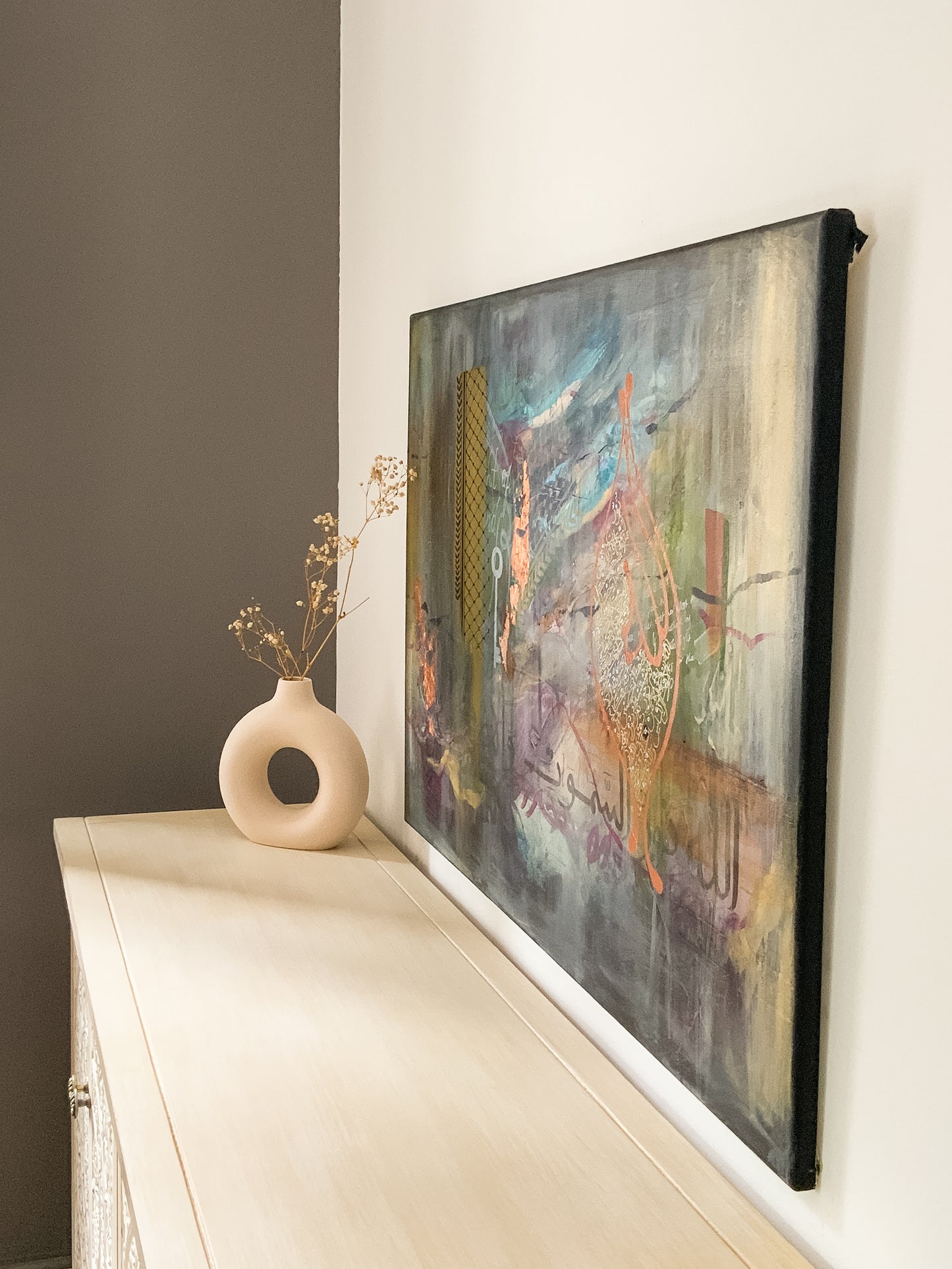 Symbols of Resistance: "A lamp in a niche" 24 x 36