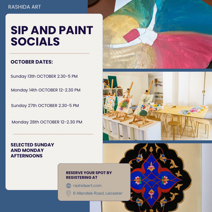 Sip and Paint - Social Creativity October