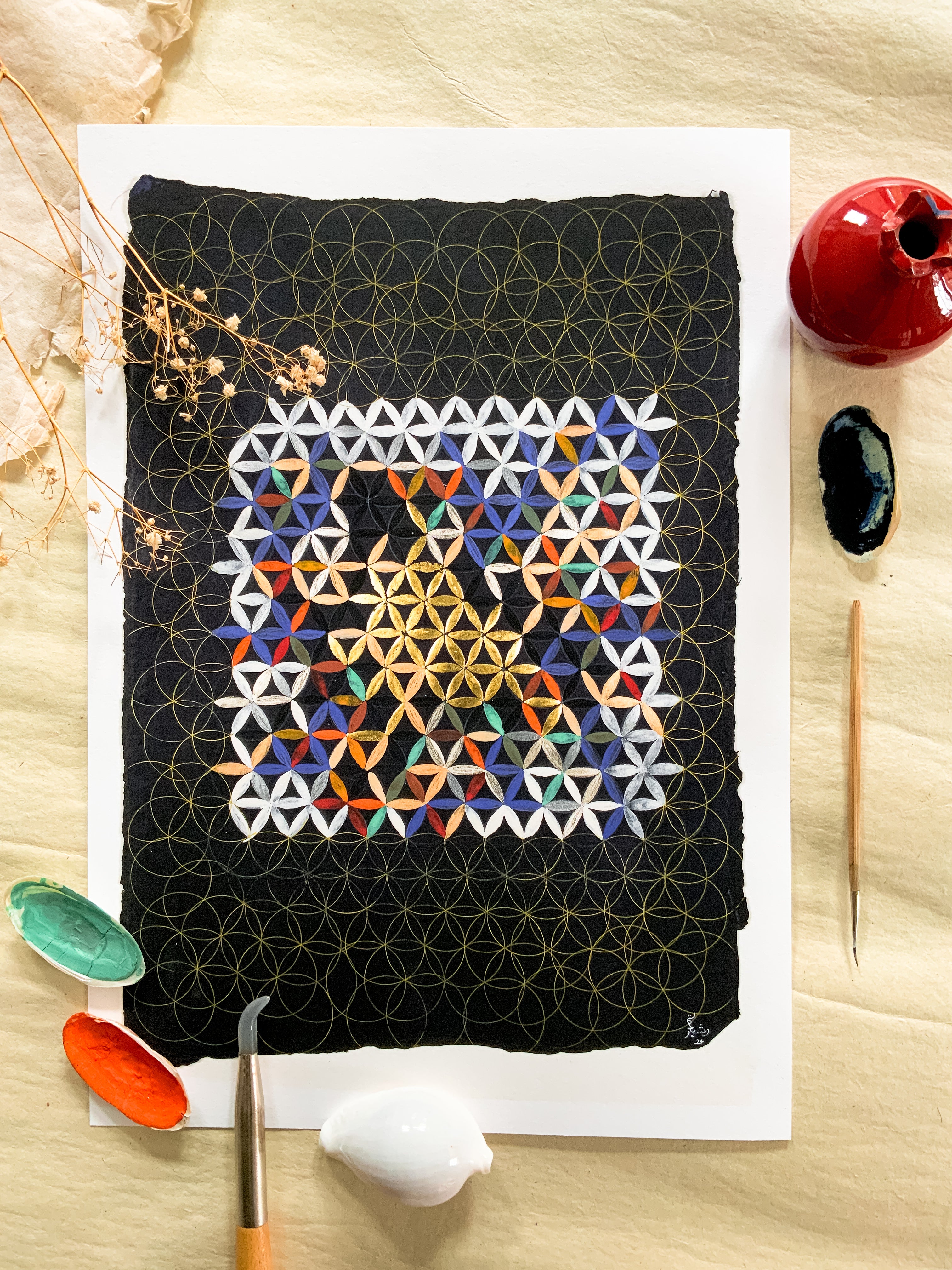 Fragments of a Fractured Heart, Fine Art Print