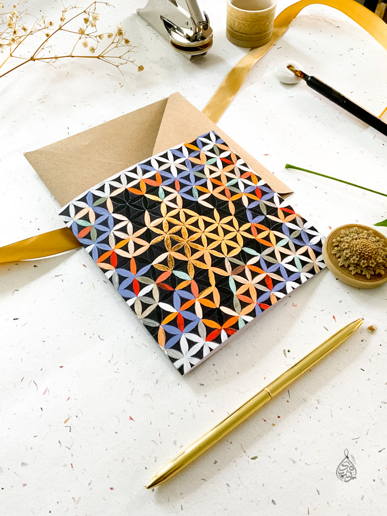 Artisan Greeting Card - Fragments of a Fractured Heart