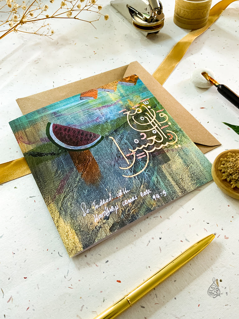 Artisan Greeting Card - Better days will come