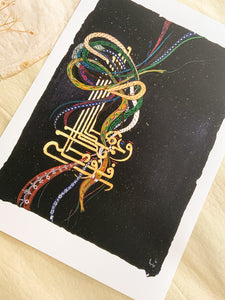 Tie your rope tightly around me | Fine Art Print | The Illuminate Collection, 2025
