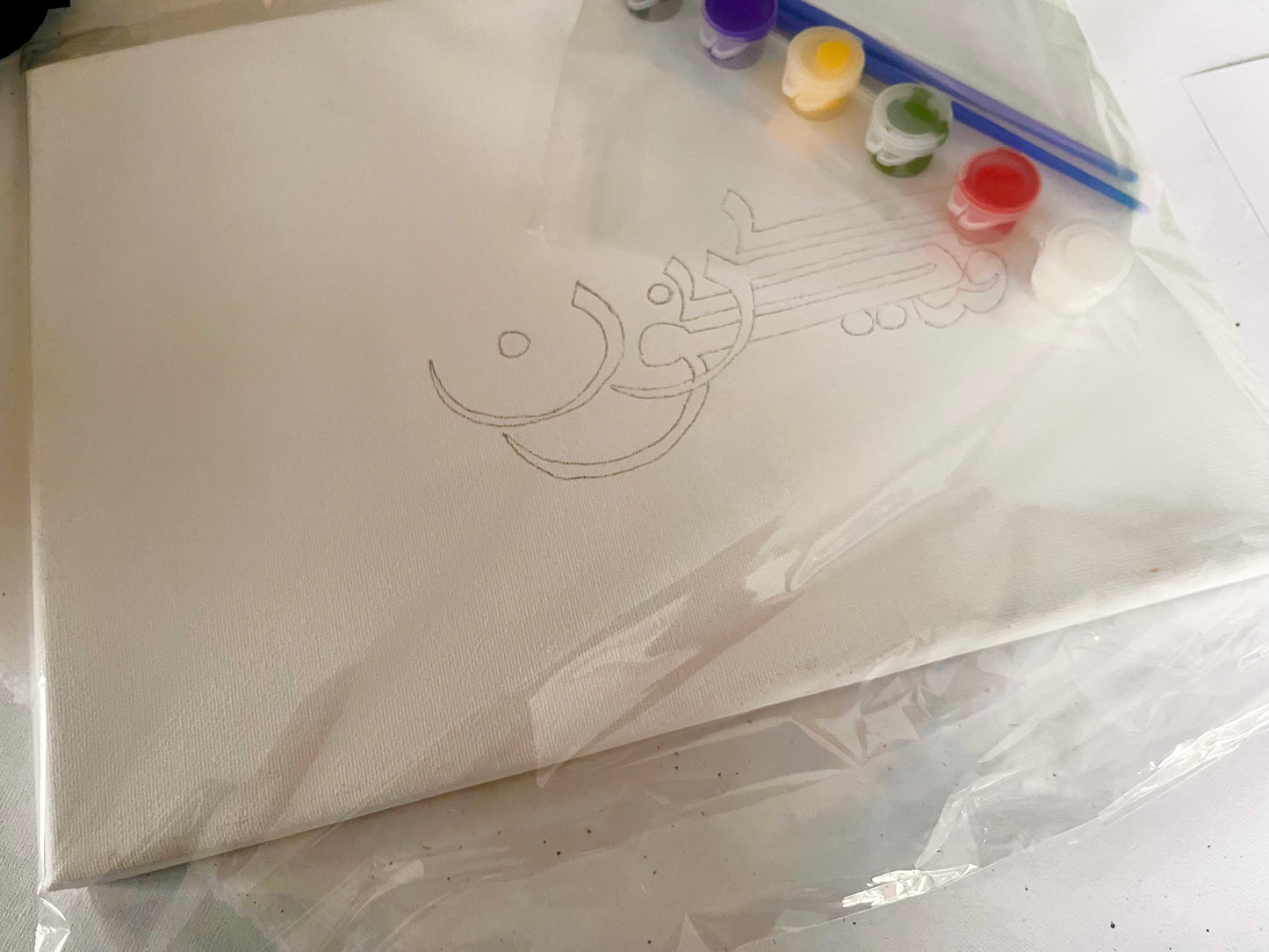 Paint Your Own Canvas Kit