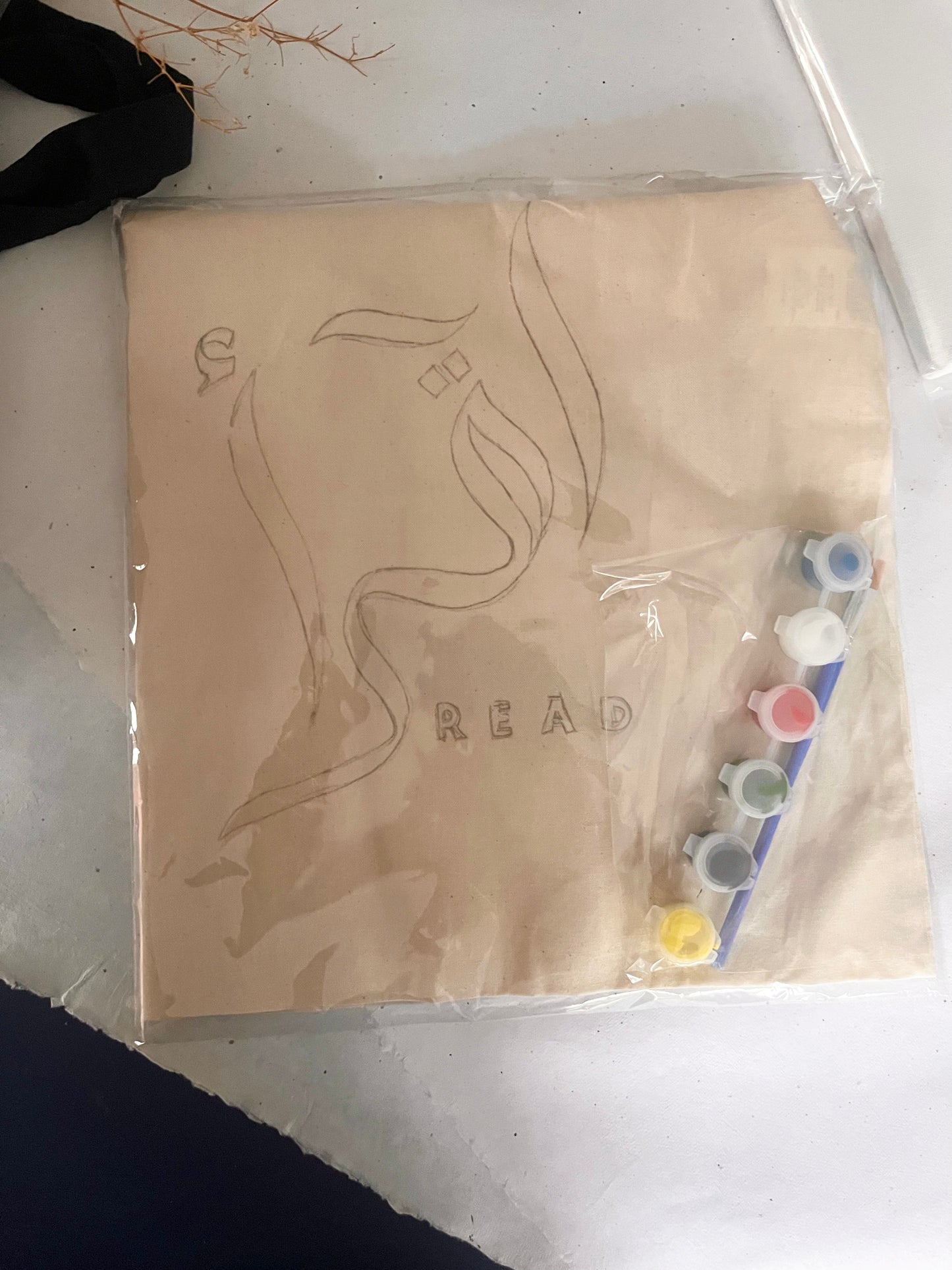 Paint Your Own Tote Bag Kit | DIY Islamic Art Kit
