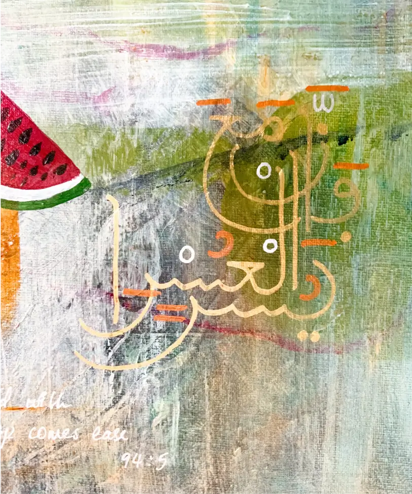 Symbols of Resistance: "Better days will come" 12 x 16