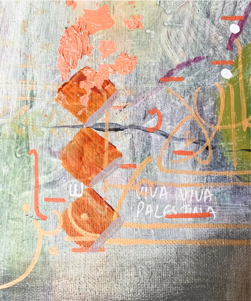 Symbols of Resistance: "In Gratitude to you" 12 x 16