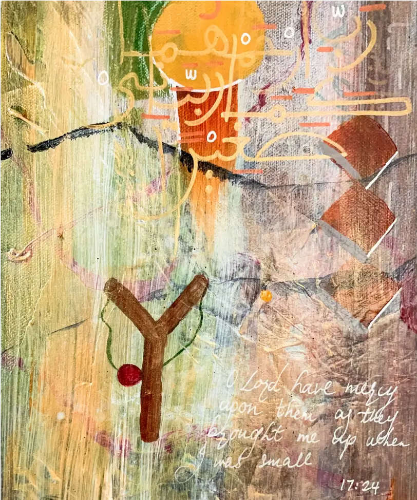 Symbols of Resistance: "My Parents, My Pride" 12 x 16